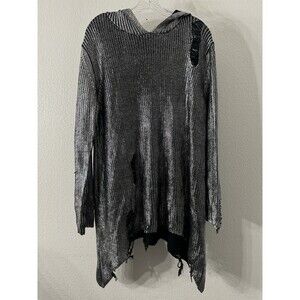 Killstar Hot As Heim Sweater Goth Core Edgy Medium Grudge Punk